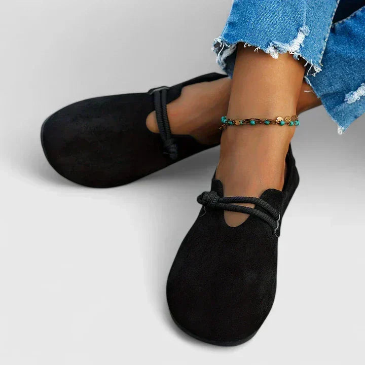 Ballerines femme bohèmes – Plates et élégantes à détail corde