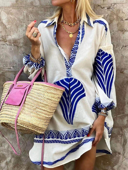 Abito mini stampato donna – Casual e estivo
