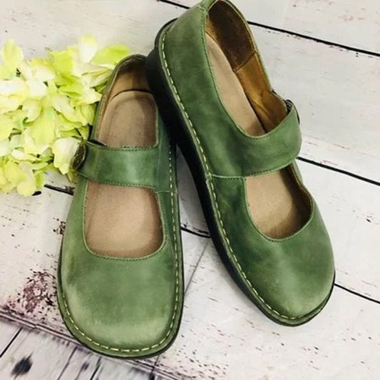 Femme Daim Brock sculpté Confortables  Chaussures – Style Élégant et Semelle Flexible