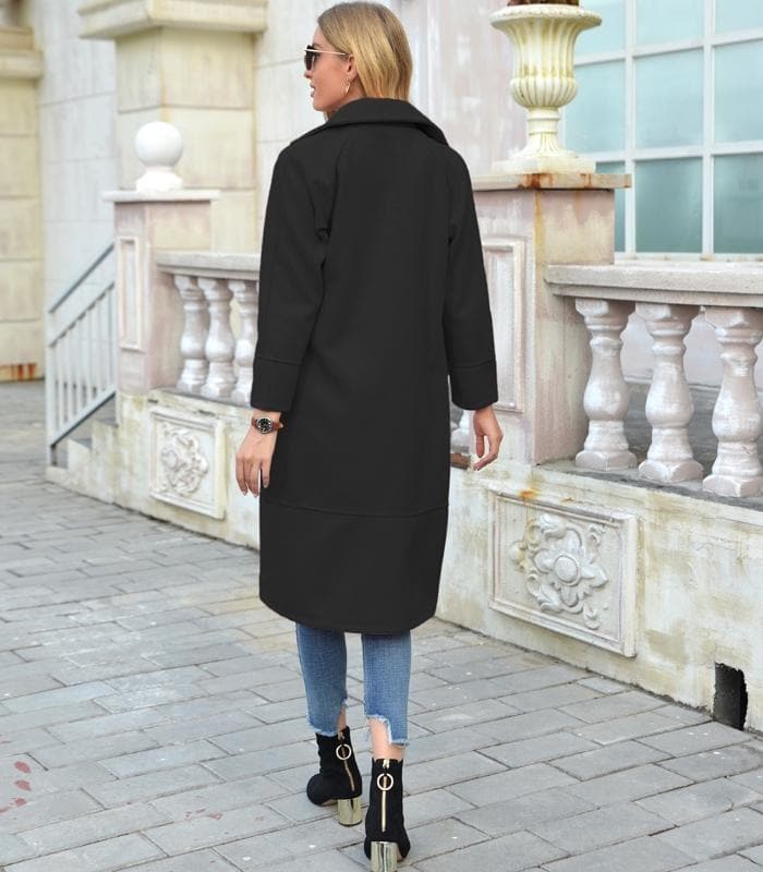 Manteau long de qualité supérieure pour femme – Élégant et chaud