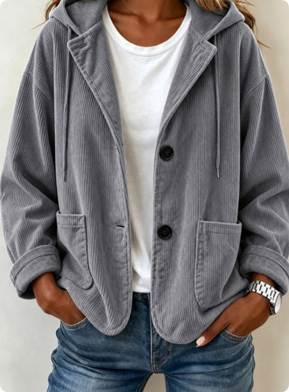 Casual women's coat - Simple and versatile