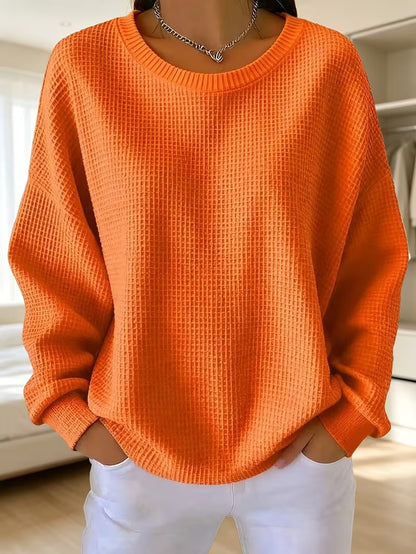 Women's quilted patchwork sweatshirt - Soft and casual