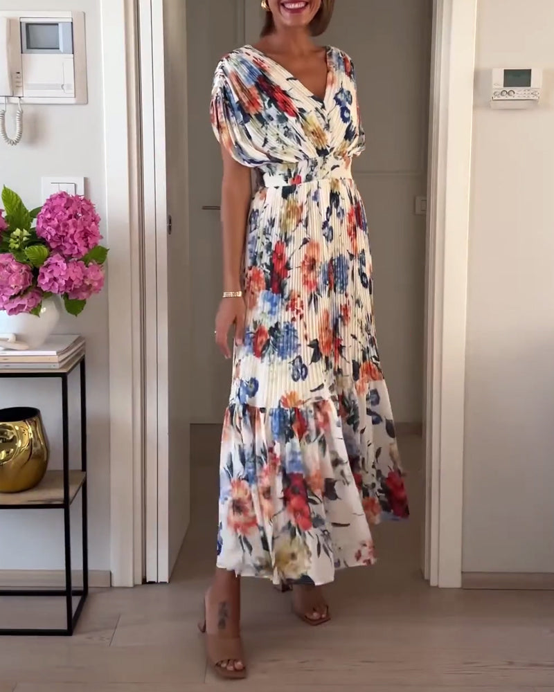 Elegant floral dress for women - Light and feminine