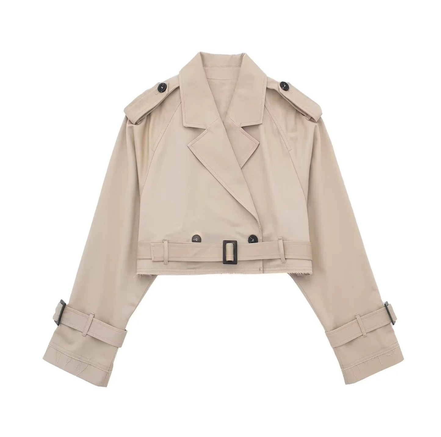 Trench Court Femme