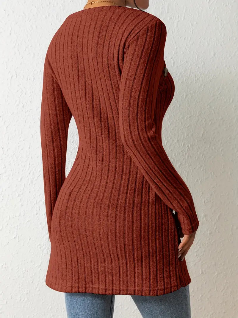Top femme asymetrique cote a une epaule - Moderne et ajuste