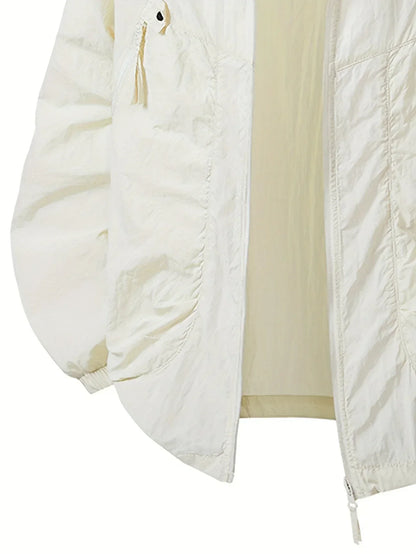 Veste à Capuche Outdoor Homme – Coupe-Vent Légère Premium