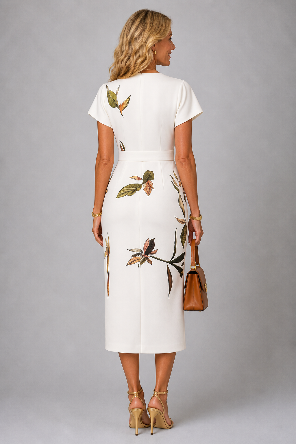 Robe blanche femme a coupe legere - Fraiche et feminine