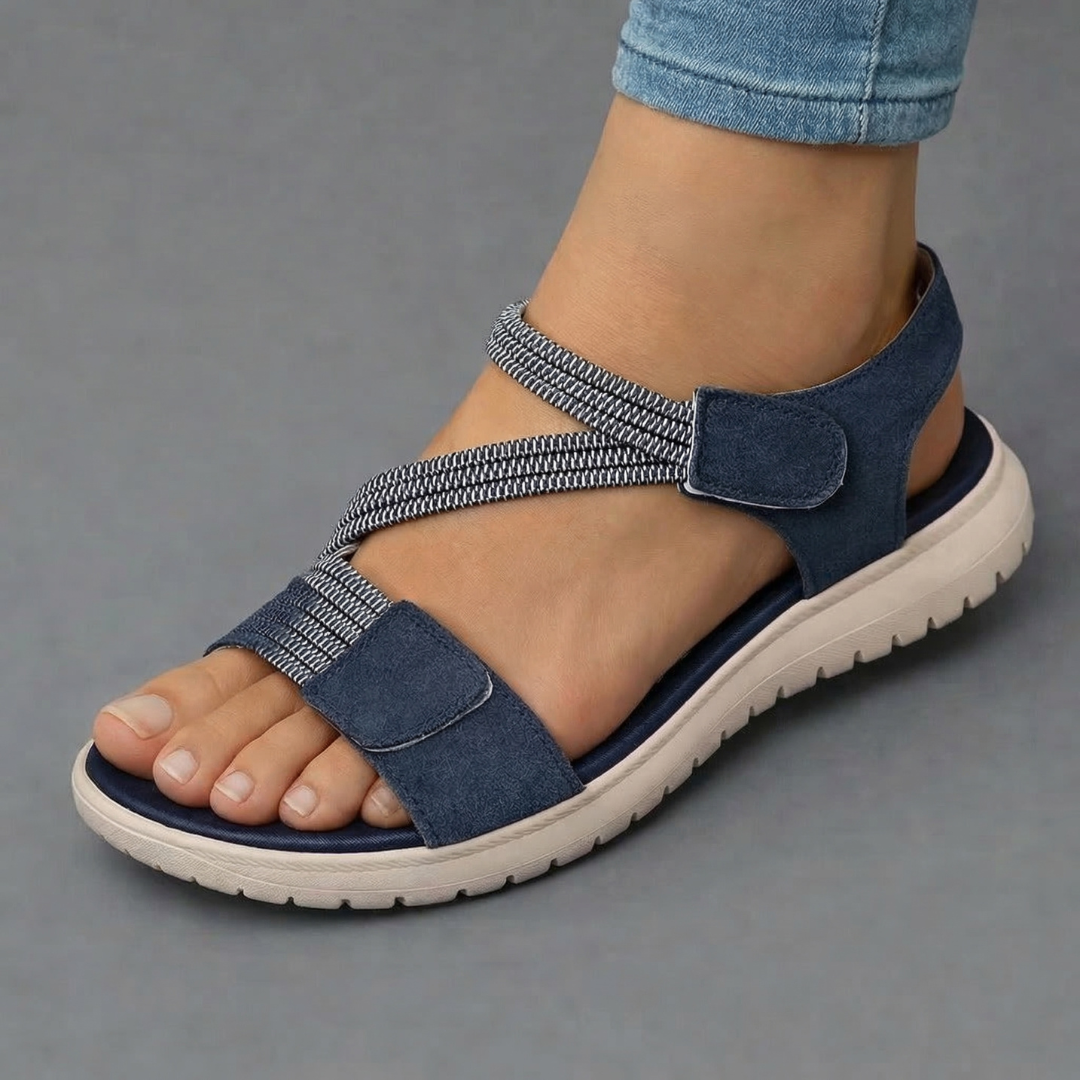 Sandales orthopediques femme a semelle souple - Confortables et faciles a porter