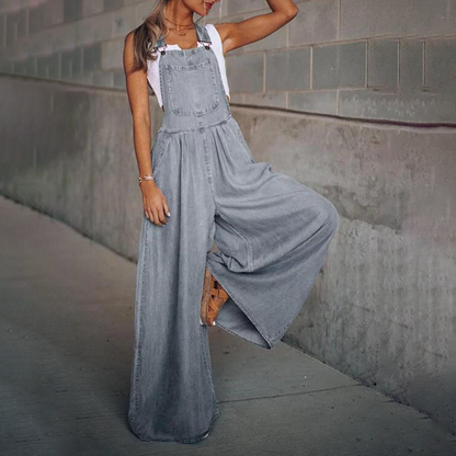 Combinaison en jean pour femme