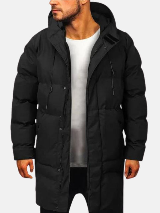 Parka Longue Élégante pour Homme – Veste Hiver Confortable