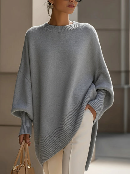 Poncho Oversize Élégance Sans Effort pour Femme