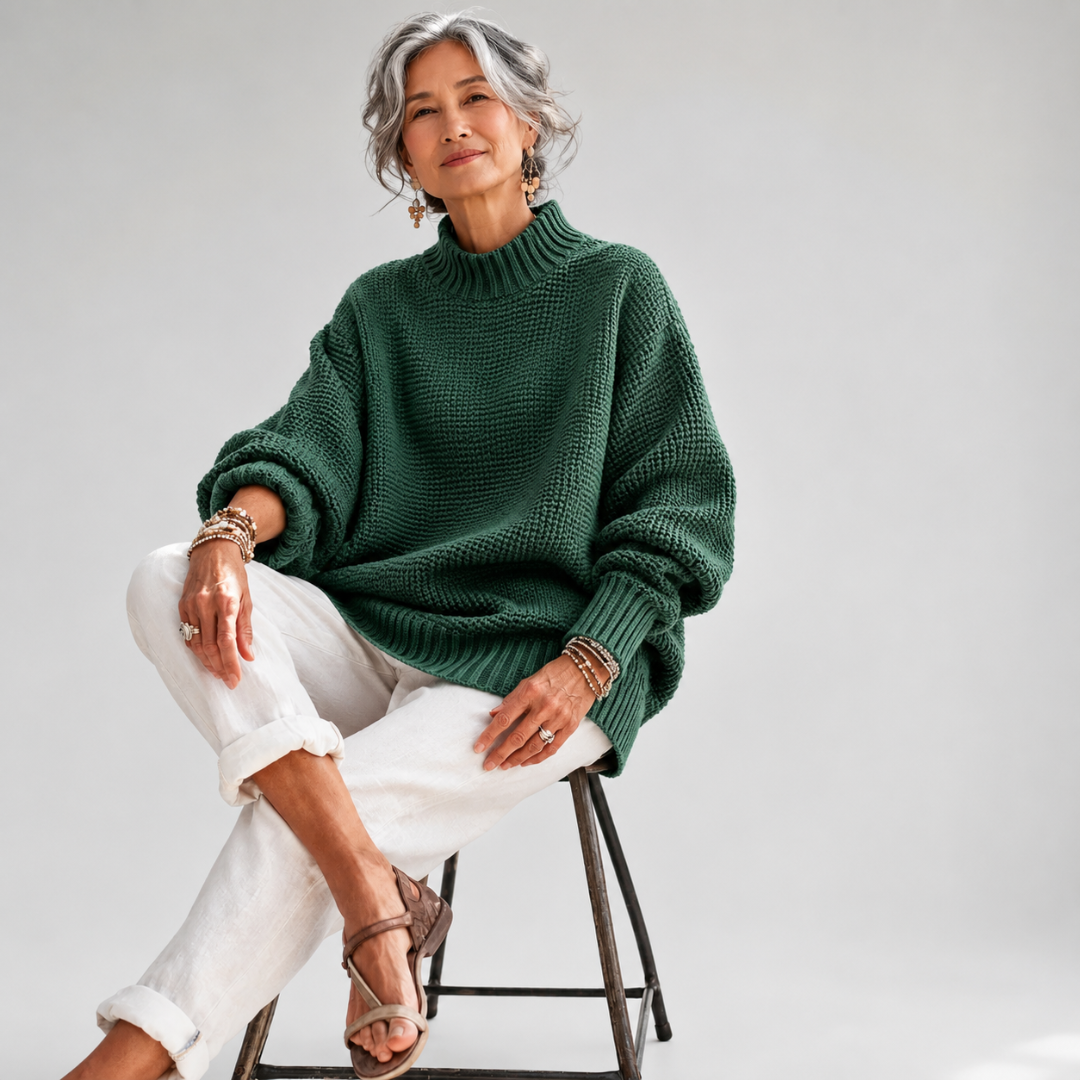 Ilse casual knit sweater - Soft and comfortable