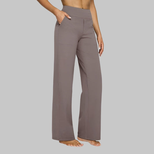 Pantalon de Yoga Doux et Élégant Femme – Activewear Taille Haute