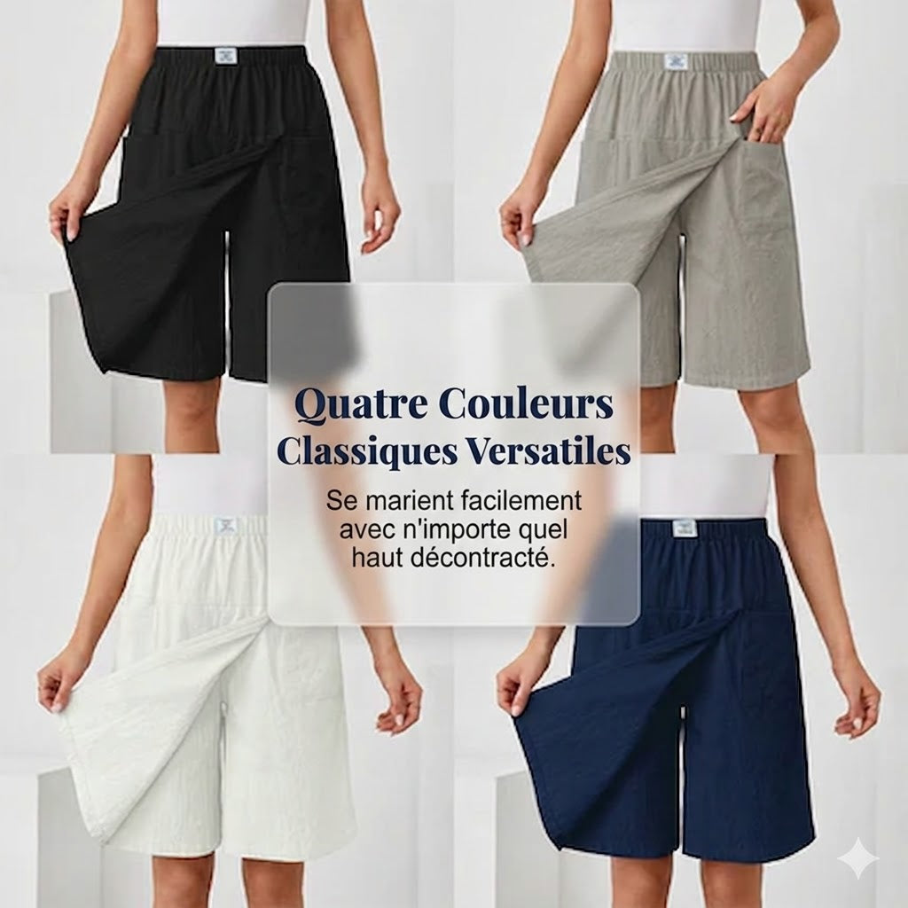 Libertine - Skort taille elastique avec poches - Pratique et feminine