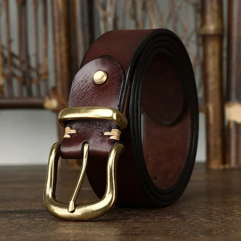 Ares Classic Handmade Leather Belt – Durable Premium Style for Casual and Formal Wear