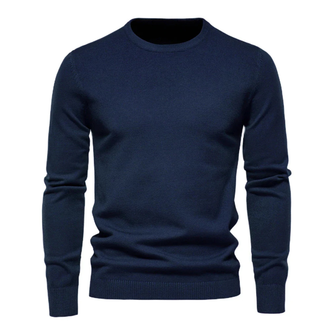 Pull Homme en Maille Élégante Premium – Col Rond Décontracté
