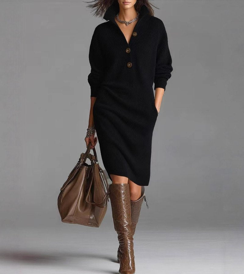 Abito caldo in maglia Juliet - Comodo ed elegante