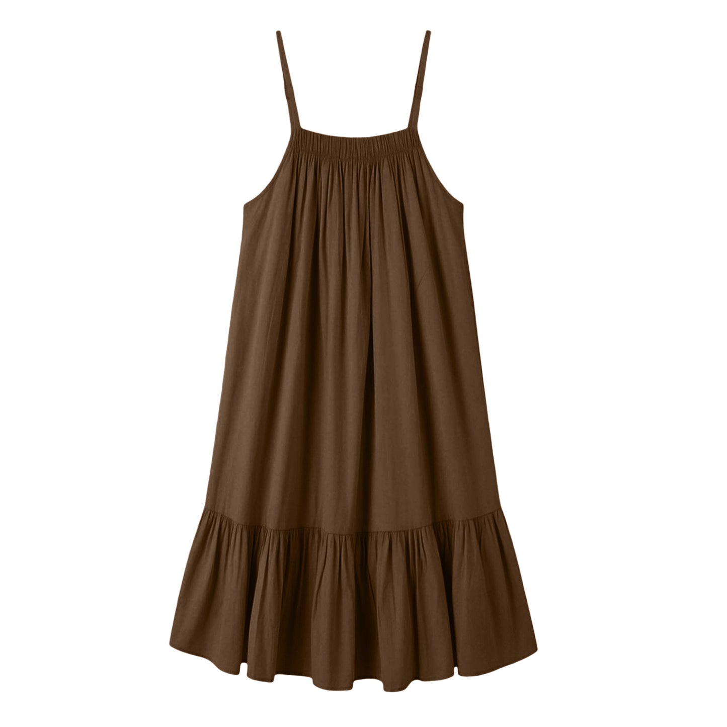 Light and flowy women's spaghetti strap dress for summer