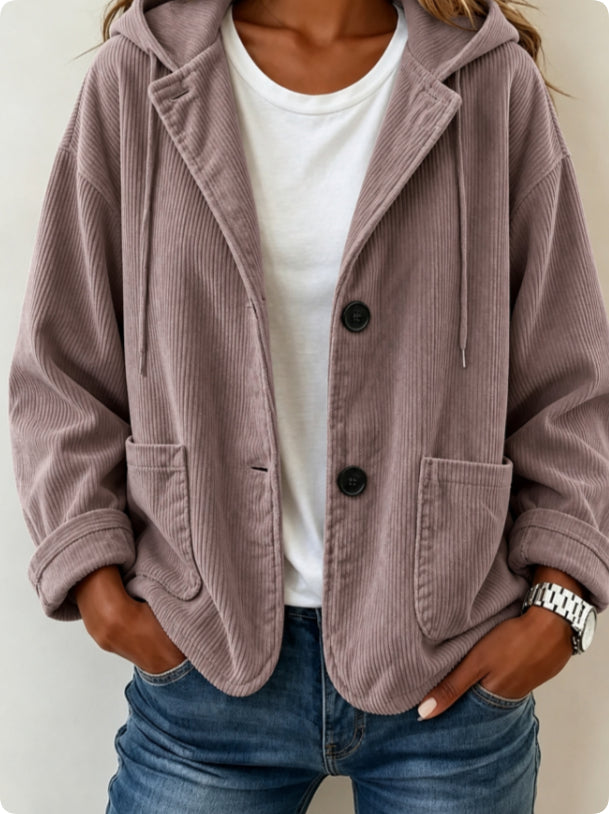 Casual women's coat - Simple and versatile