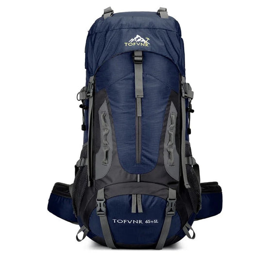 Sac à dos de randonnée étanche 60L – Grand sac extérieur pour camping, trekking et voyage
