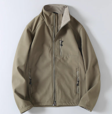 Veste Softshell Utilitaire d’Extérieur pour Homme – Veste Zippée Décontractée Premium