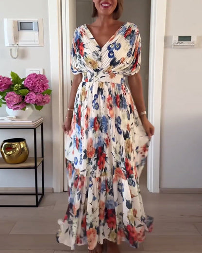 Elegant floral dress for women - Light and feminine