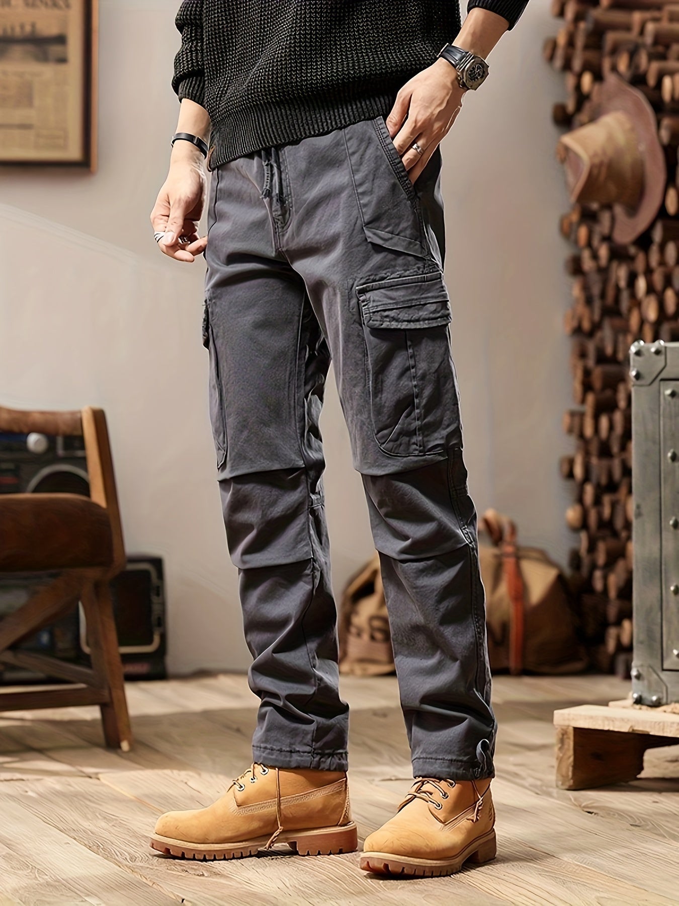 Pantalon Cargo Tactique Durable et Stylé pour Homme – Pantalon de Plein Air Confortable