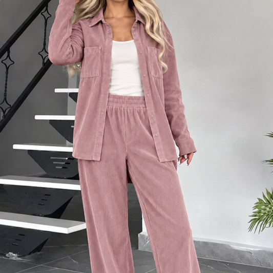 Conjunto informal de mujer de dos piezas - Sencillo y cómodo