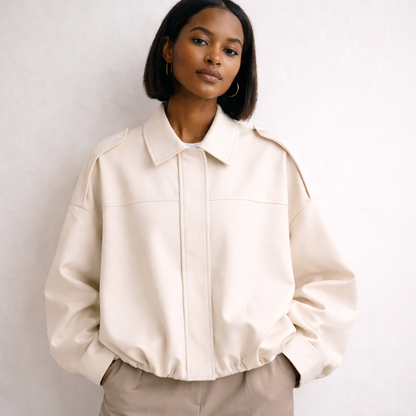 Giacca bomber oversize da donna - Casual chic e facile da indossare