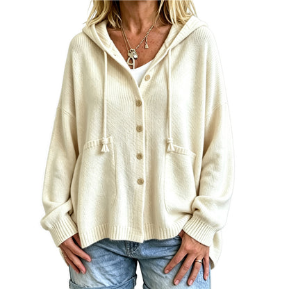 Top corto da donna con cappuccio e coulisse - Sportivo e casual