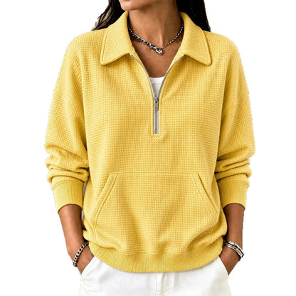 Casual women's oversized pullover - Easy and soft