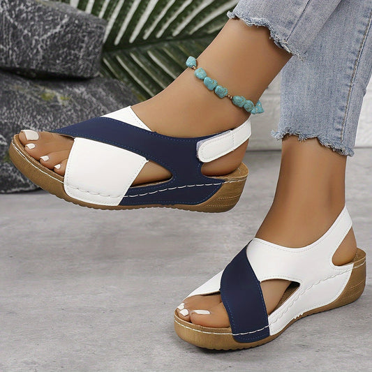 Open Platform Sandals for Women – Comfortable Shoes with Cushioned Sole
