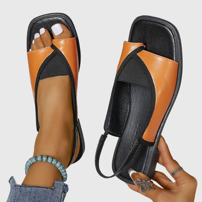 Sandali bassi slingback da donna – Aperti e comodi