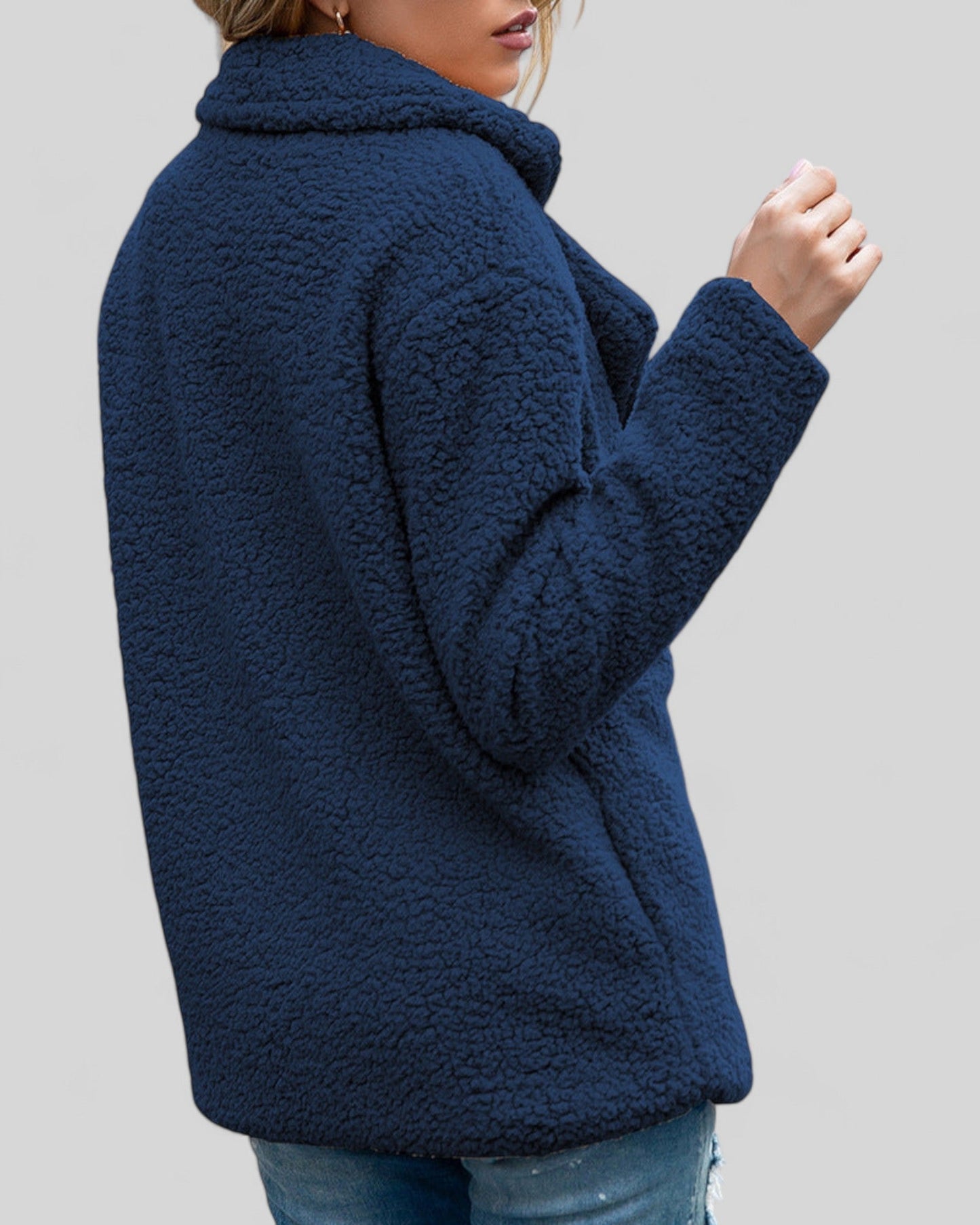 Manteau Doux Élégant pour Femme – Vêtement d’Extérieur Confortable
