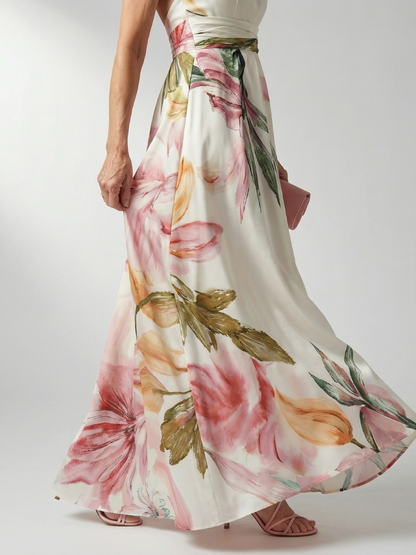Robe maxi fleurie femme legere - Douce et feminine