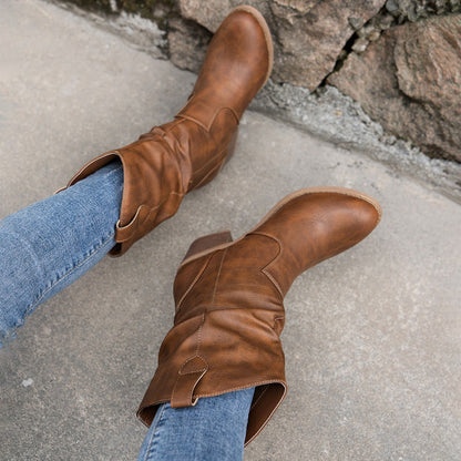 Bottes Cowboy Élégantes Durables pour Femme – Chaussures Confortables
