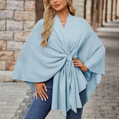 Poncho Chic Élégant pour Femme