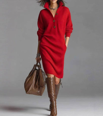 Juliet warm knit dress - Comfortable and elegant