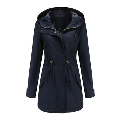 Coupe-Vent Femme Léger et Décontracté – Manteau à Capuche Confortable