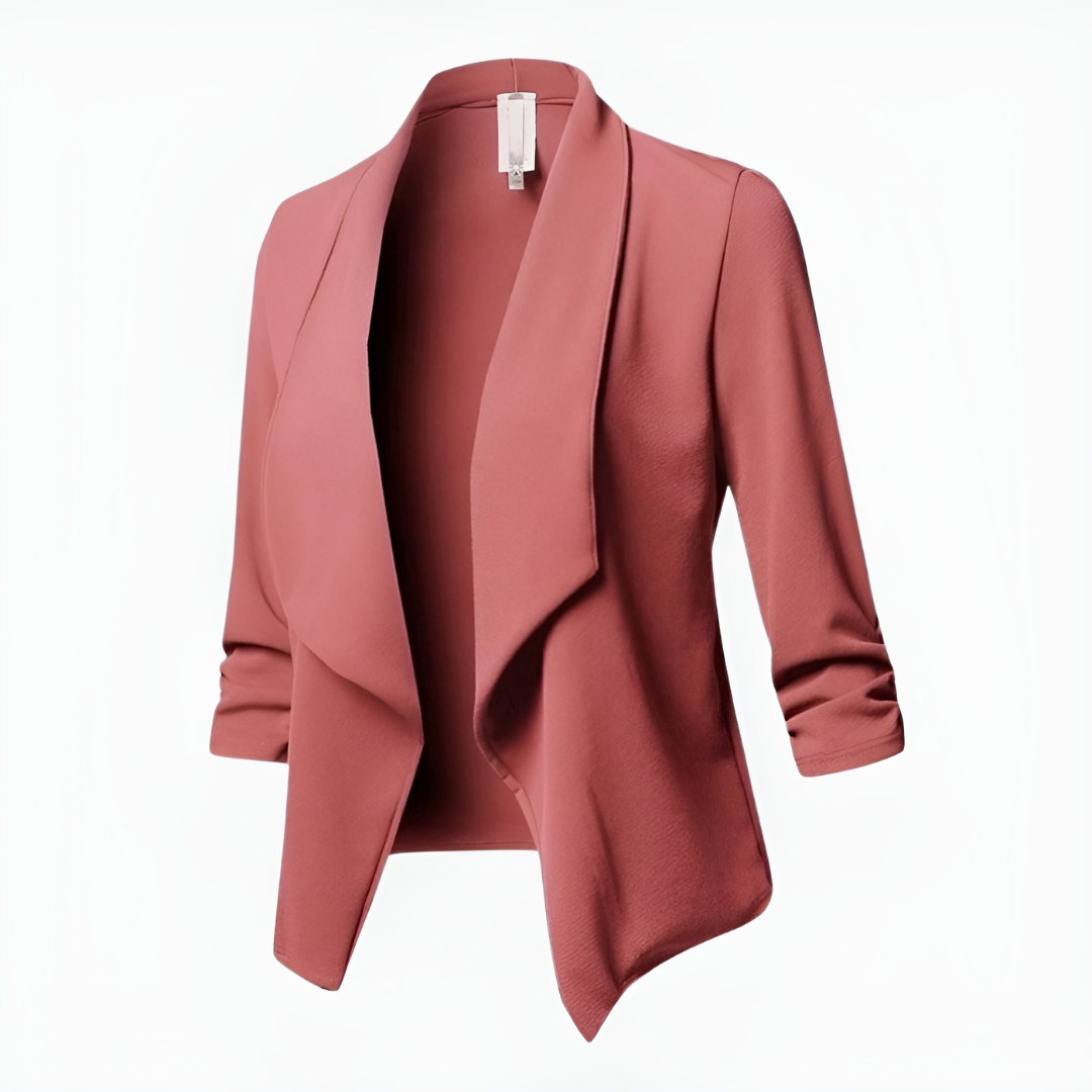 Veste Femme Premium à Manches Longues – Blazer Décontracté et Formel