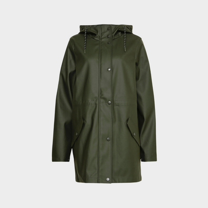 Imperméable durable et élégant pour femme – Vêtement d’extérieur confortable