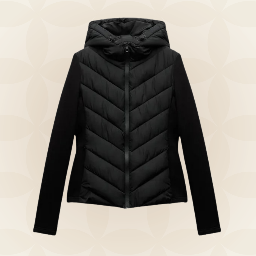 Veste femme légère à motif coupe structurée