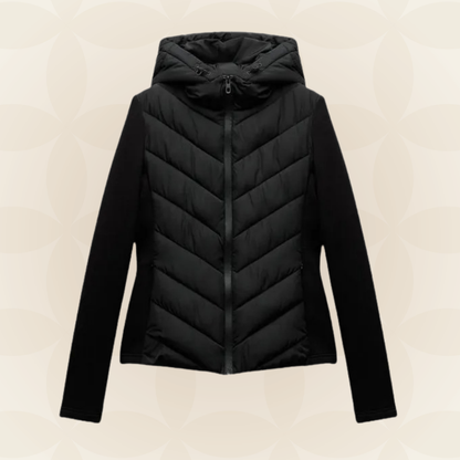 Veste femme légère à motif coupe structurée