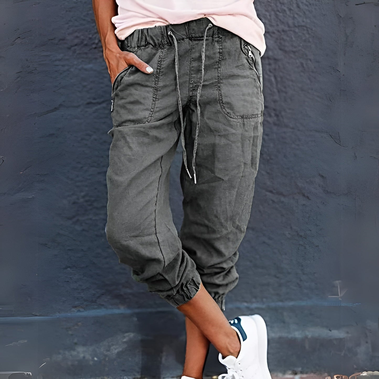 Pantalon Cargo Femme Élégant