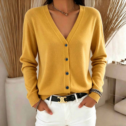 Cardigan da donna con scollo a V - Morbido e versatile