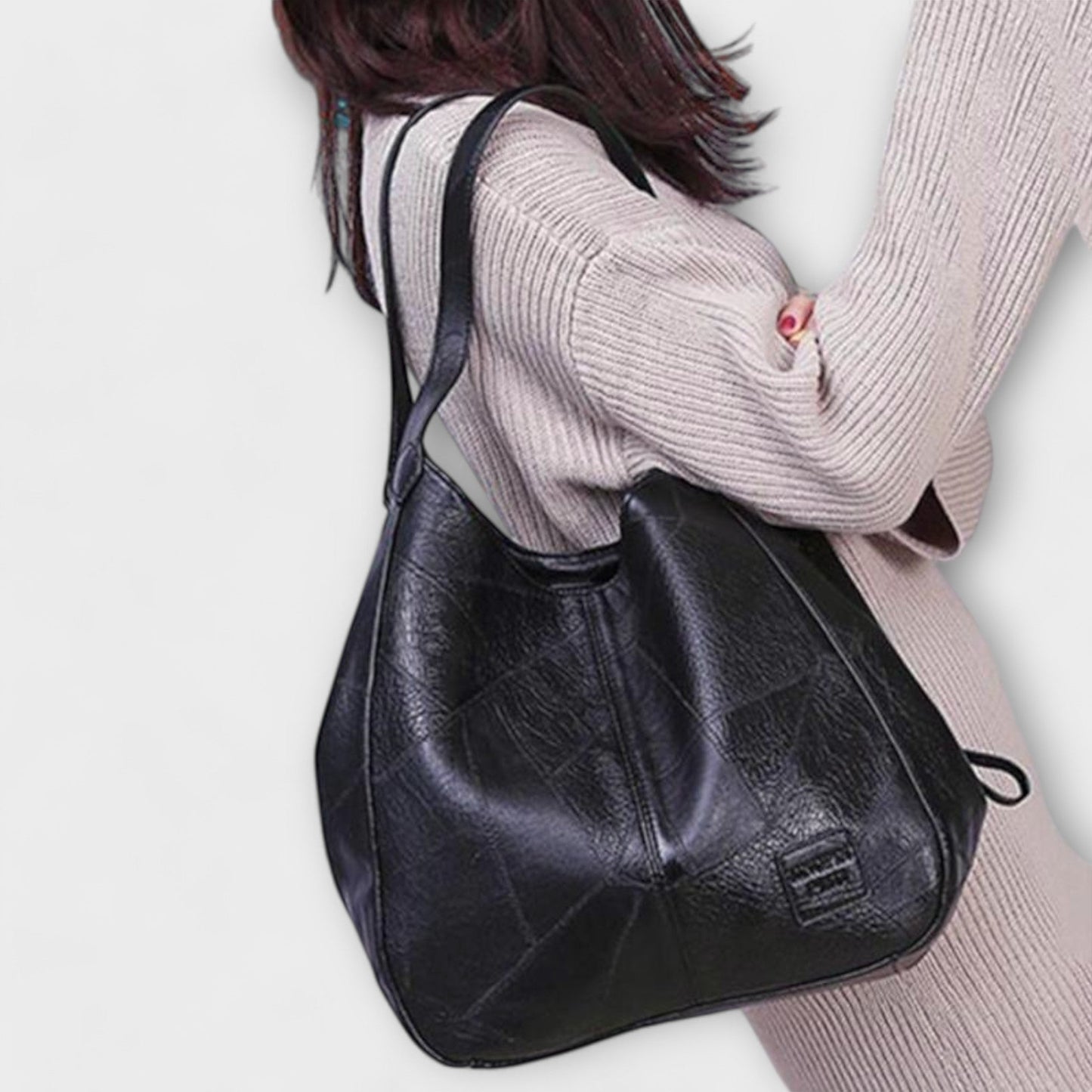 Borsa da donna vintage effetto pelle – stile classico ed elegante per tutti i giorni