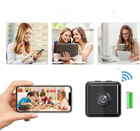 Caméra de Sécurité WiFi HD 1080P Sans Fil – Étanche Intérieur &amp; Extérieur Contrôle via Application