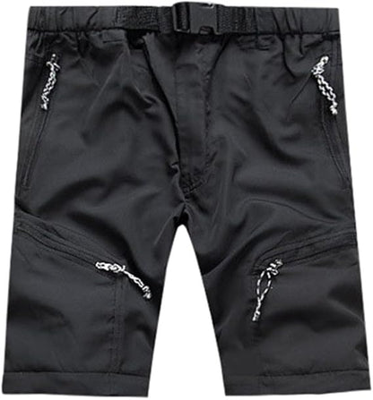 Pantalon de Plein Air Homme Séchant Rapidement et Durable – Pantalon Respirant à Jambes Zippées