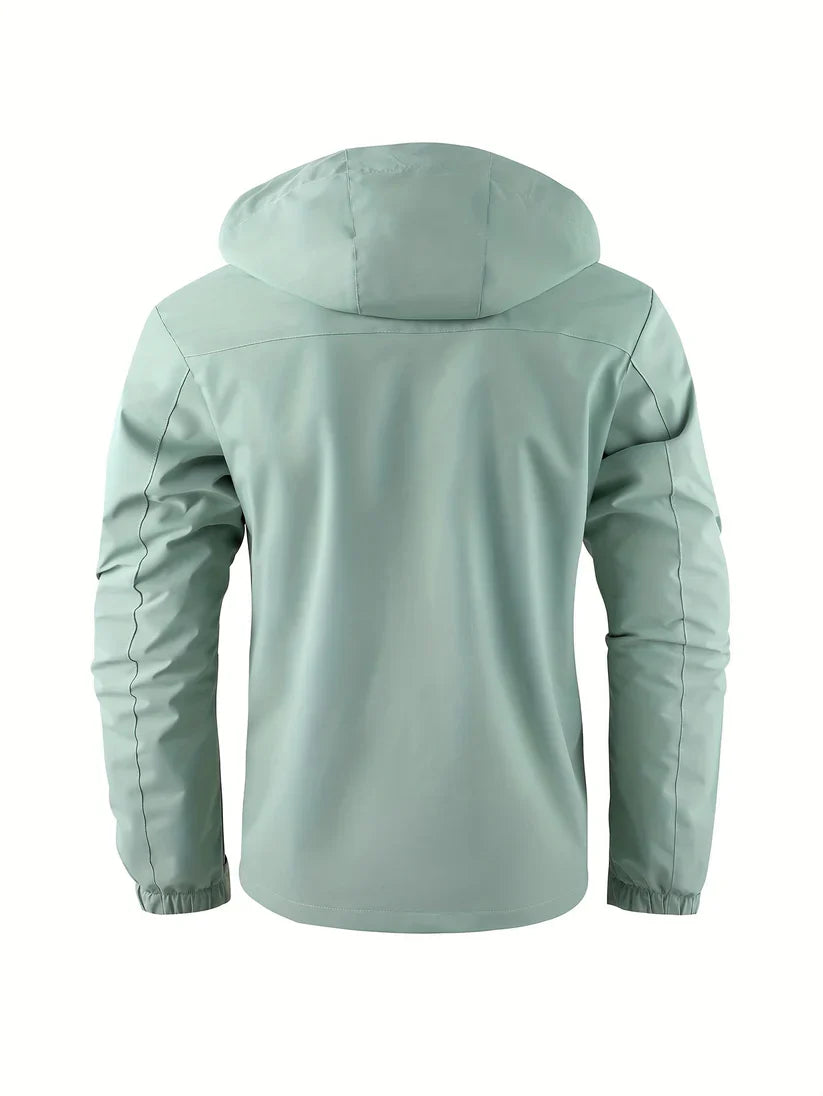 Veste Hivernale Imperméable à Capuche Hommes – Coupe-Vent Isolante Cargo veste