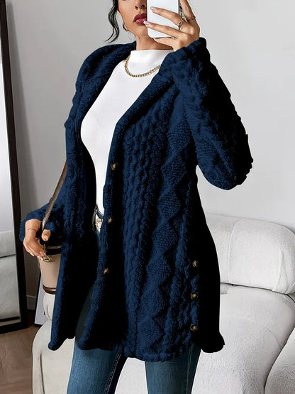 Cárdigan de mujer con capucha: estilo informal y acogedor para el día a día